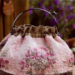 Metal Çanta Sapı Bursu Öpücük Klipsli 16 cm ALT1416