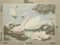 Seg Baskılı Goblen 929 119 Les Cygnes 45x60cm Tablo Pano