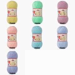 Himalaya Everyday Bebe Lux Lüks Anti Pilling El Örgü Bebek İpi 70426 Turkuaz