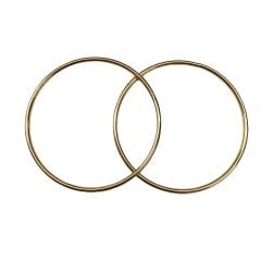Yuvarlak Metal Çanta Sapı 11 cm CC3 01 Altın