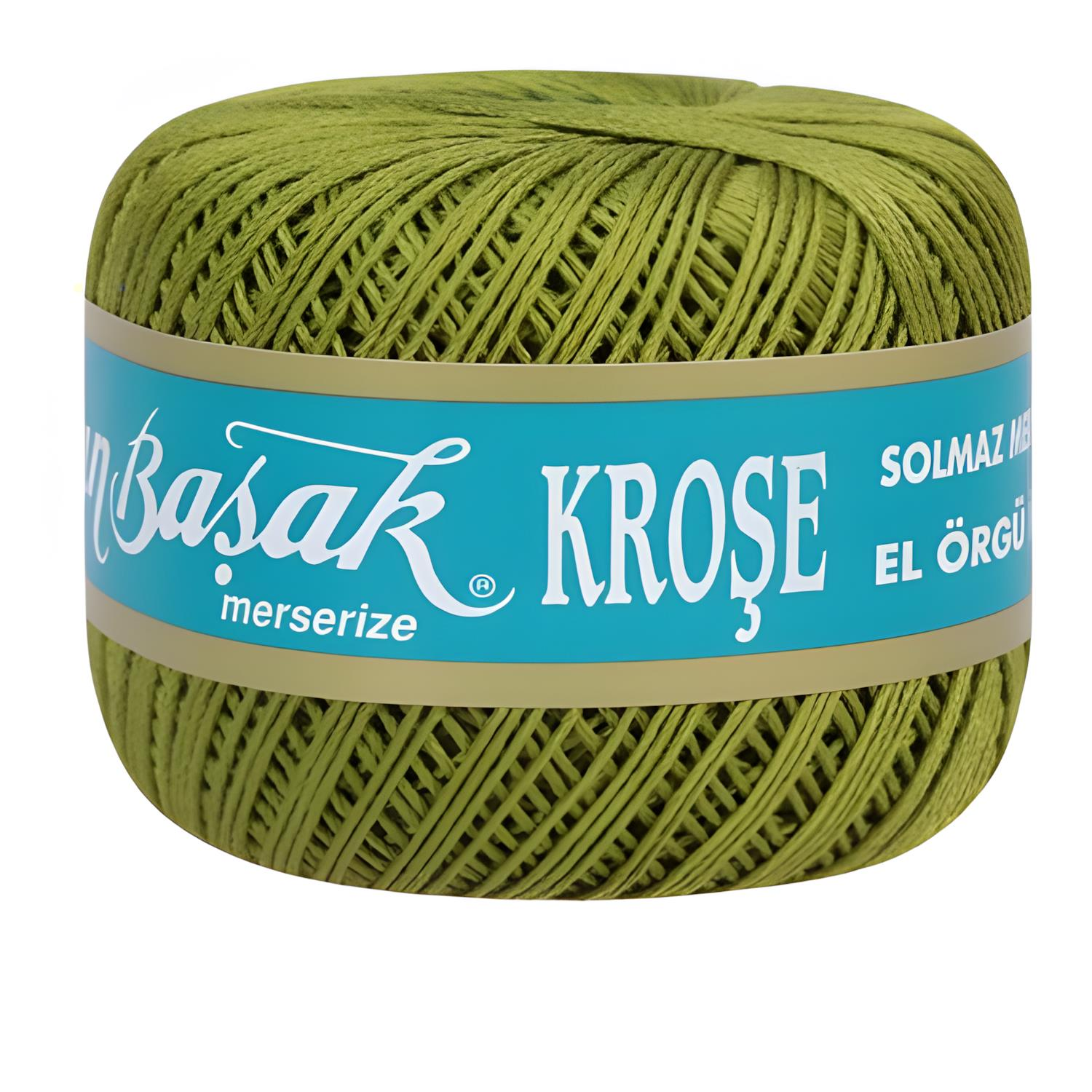 Altın Başak Kroşe Solmaz Merserize El Örgü Dantel İpliği 50 gr