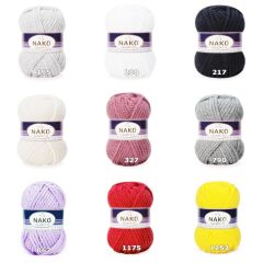 Nako Spaghetti El Örgü İpliği 100 gr