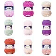 Nako Spaghetti El Örgü İpliği 100 gr