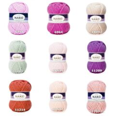 Nako Spaghetti El Örgü İpliği 100 gr