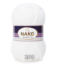 Nako Spaghetti El Örgü İpliği 100 gr 10042 Ten