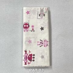 Poplin Pamuk Kumaş 50x170cm pat00