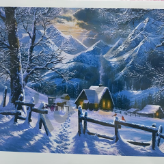 5D Yapışan Boncuk Goblen Mozaik Tablo Pano 40 x 50 cm 76249
