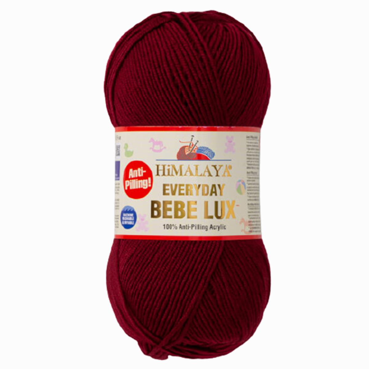 Himalaya Everyday Bebe Lux Lüks Anti Pilling El Örgü Bebek İpi 70407 Bordo