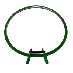 Nurge Metal Kasnak Yaylı Mandallı Nakış Kasnağı 19,5 cm Yeşil