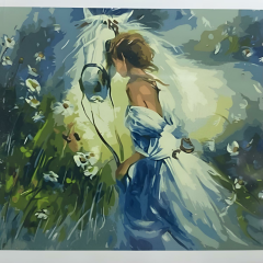 5D Yapışan Boncuk Goblen Mozaik Tablo Pano 40 x 50 cm 77090