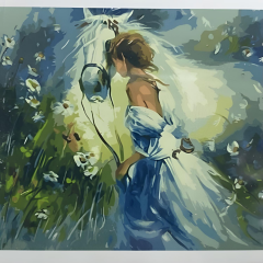5D Yapışan Boncuk Goblen Mozaik Tablo Pano 40 x 50 cm 77090