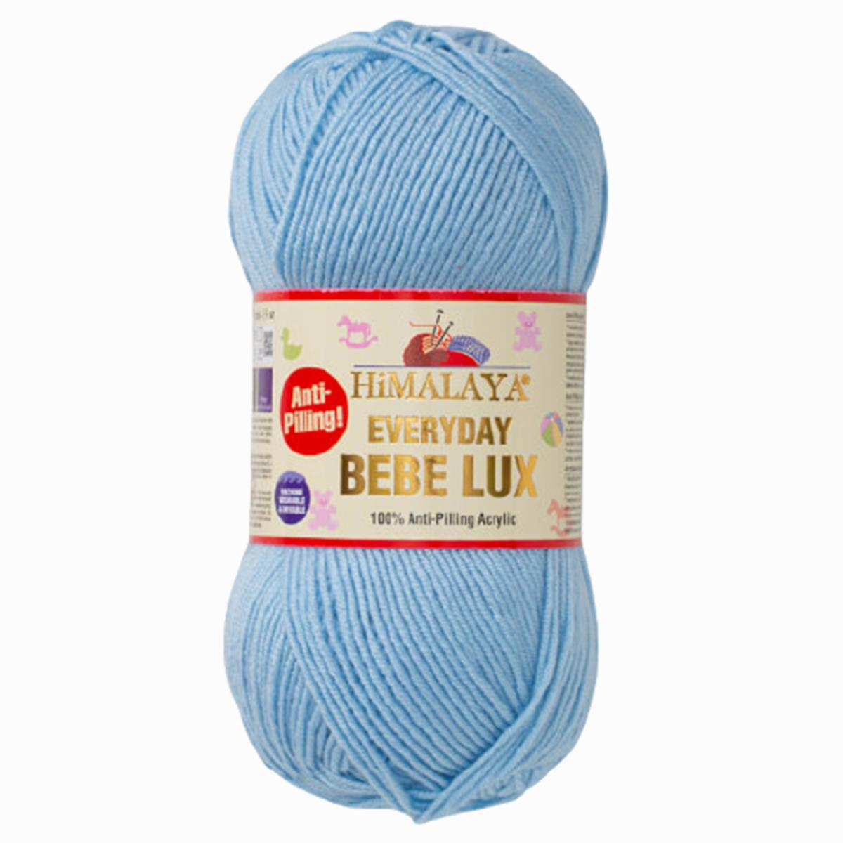 Himalaya Everyday Bebe Lux Lüks Anti Pilling El Örgü Bebek İpi 70410 Bebe Mavi