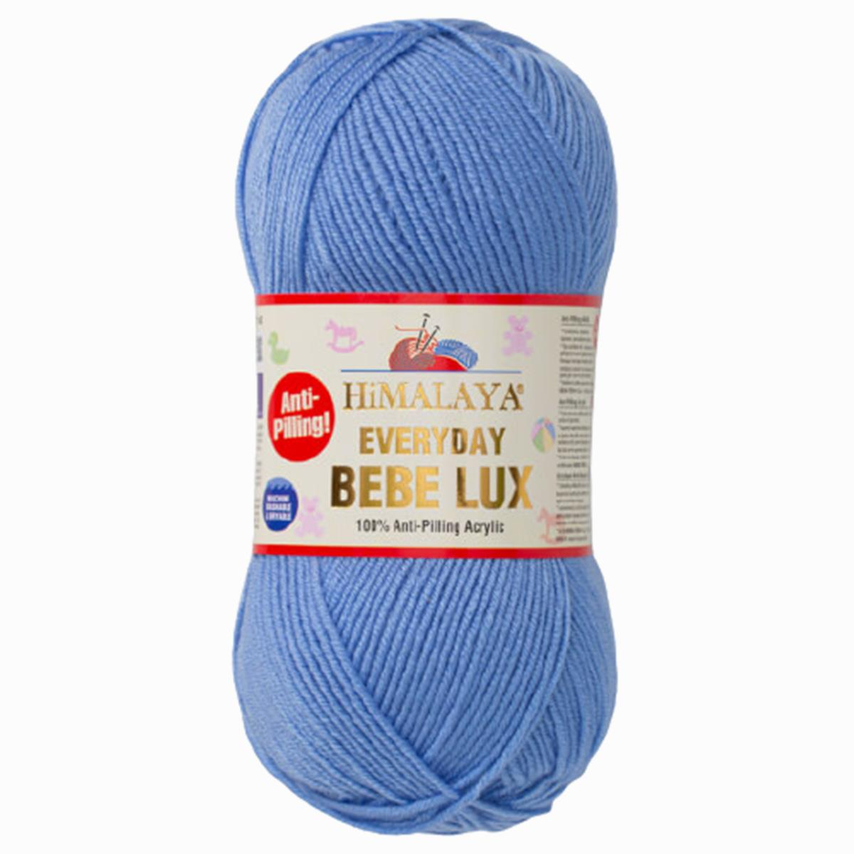 Himalaya Everyday Bebe Lux Lüks Anti Pilling El Örgü Bebek İpi 70411 Mavi