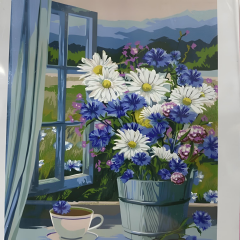 5D Yapışan Boncuk Goblen Mozaik Tablo Pano 40 x 50 cm 77336