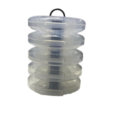 Çok Amaçlı 5 Bölmeli Plastik Kutu