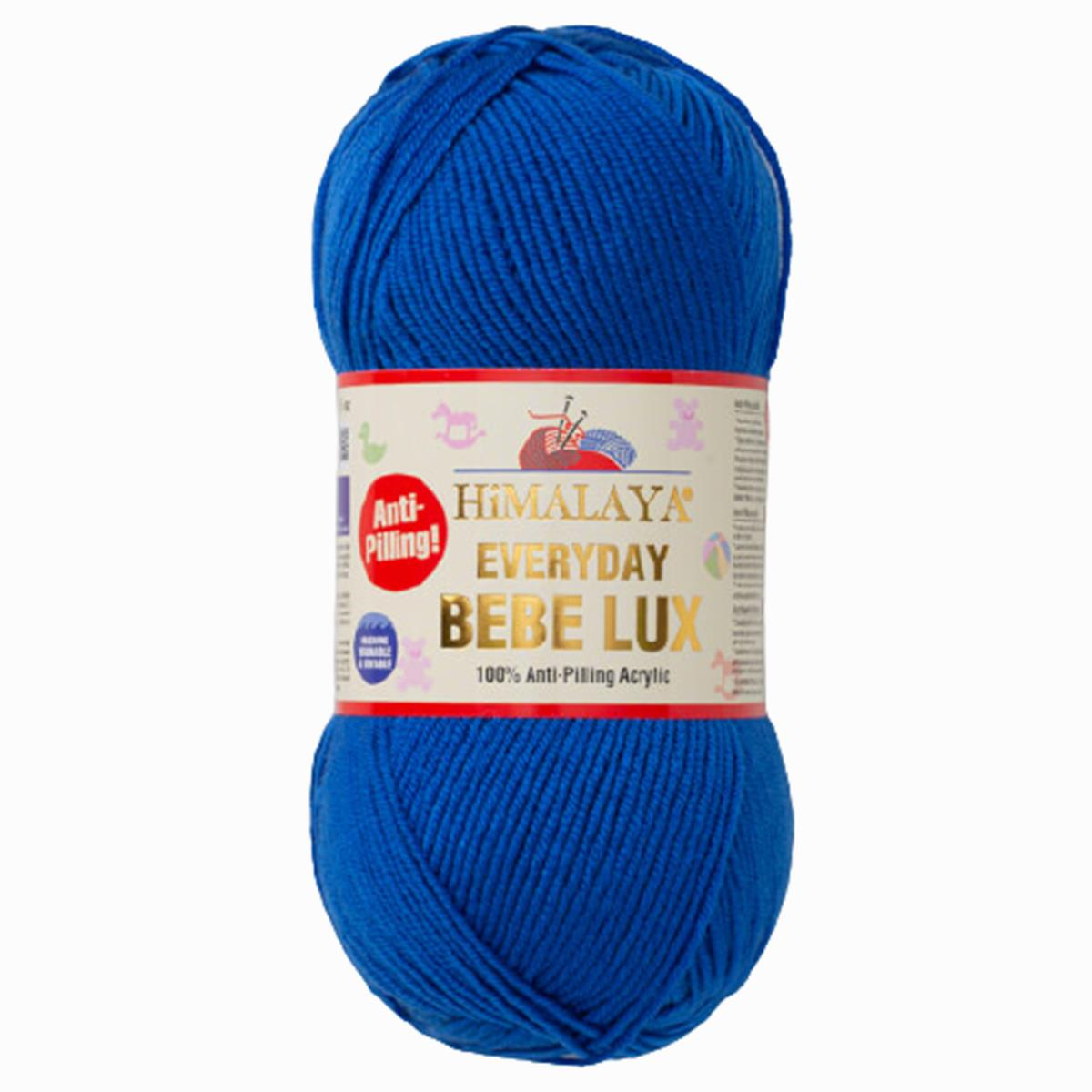 Himalaya Everyday Bebe Lux Lüks Anti Pilling El Örgü Bebek İpi 70412 Saks Mavi