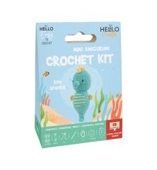 Hello Mini Amigurumi Crochet Kit Sea Sparkle HCx101