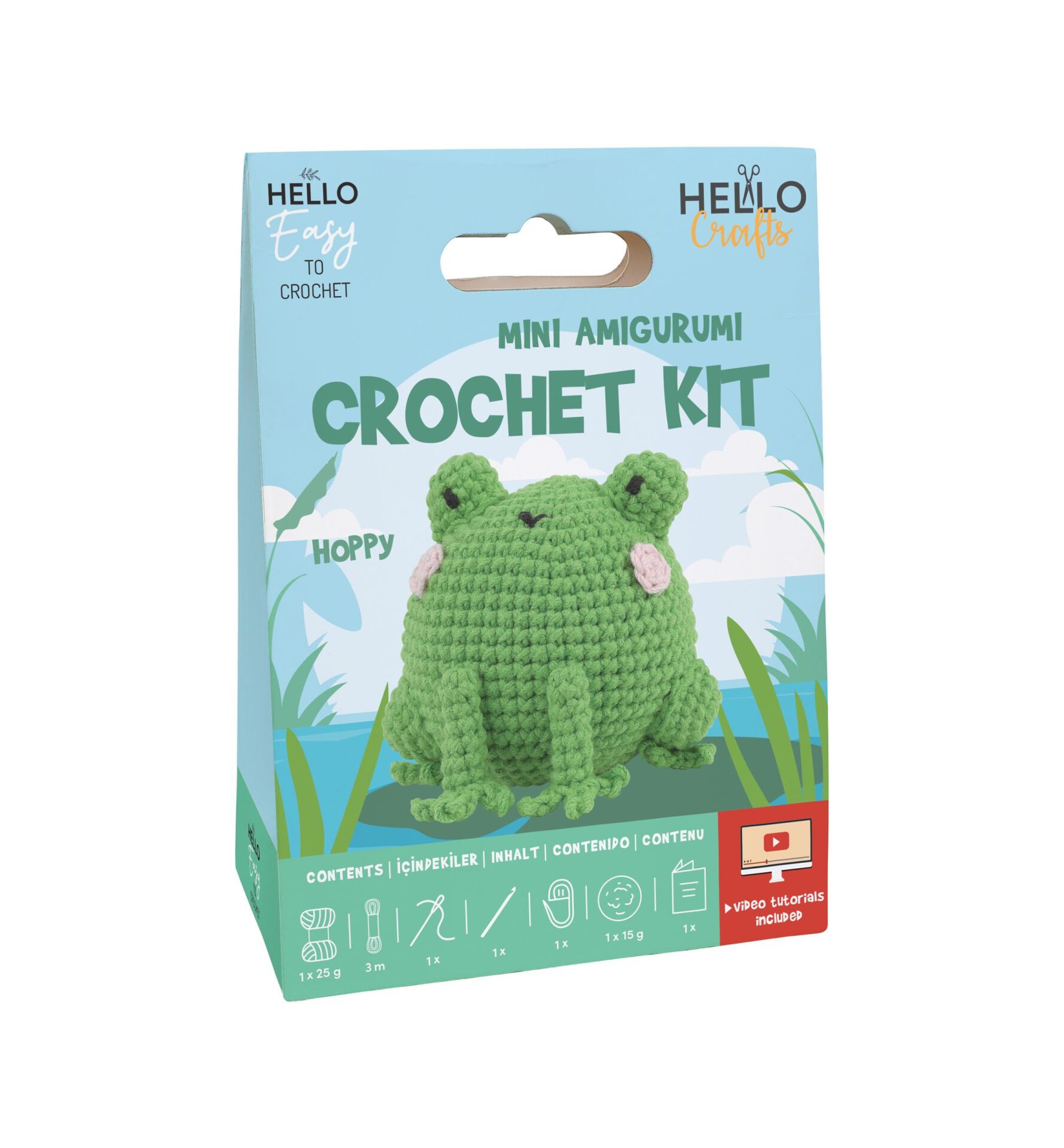 Hello Mini Amigurumi Crochet Kit Hopy HCx106