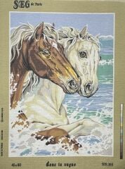 Seg Baskılı Goblen 929 386 Dans La Vague 45x60cm Tablo Pano