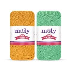 Moly Slim Silk Ribbon El Örgü İpi 200 gr