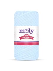 Moly Slim Silk Ribbon El Örgü İpi 200 gr 262 Lacivert