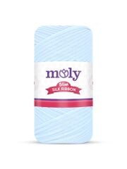 Moly Slim Silk Ribbon El Örgü İpi 200 gr 262 Lacivert