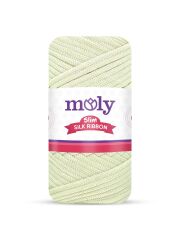 Moly Slim Silk Ribbon El Örgü İpi 200 gr 262 Lacivert