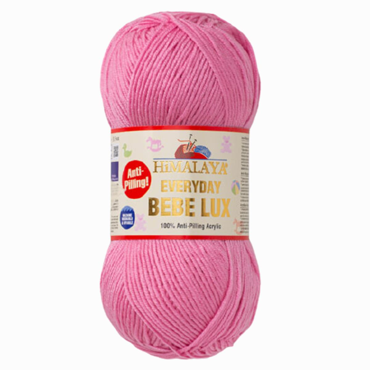 Himalaya Everyday Bebe Lux Lüks Anti Pilling El Örgü Bebek İpi 70420 Pembe