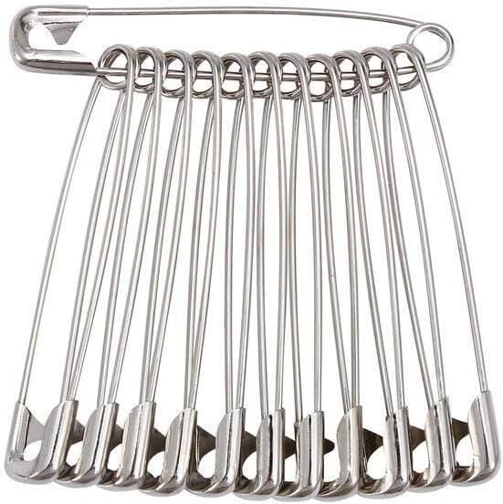 Metal Çengelli İğne 12'li Set 8,5 cm