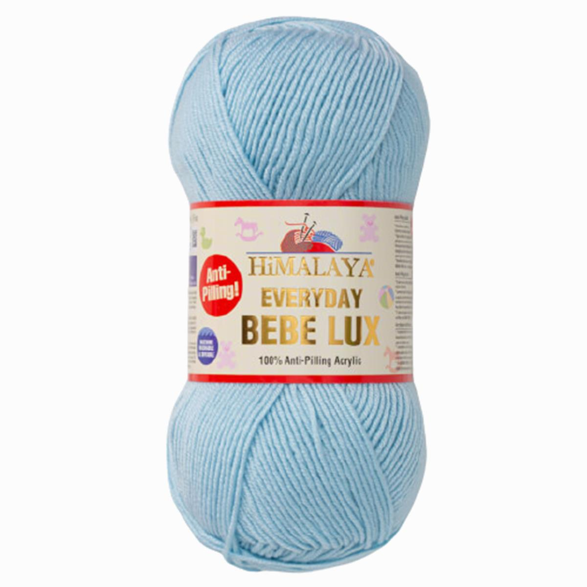 Himalaya Everyday Bebe Lux Lüks Anti Pilling El Örgü Bebek İpi 70422 Bebe Mavi