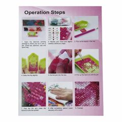 5D Yapışan Boncuk Goblen 40 x 50 cm Mozaik Tablo Pano 76435