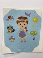 5D Yapışan Boncuk Mozaik Tablo 15*15 cm SZ04