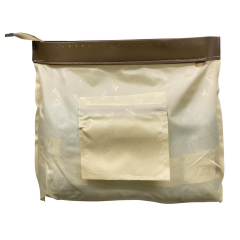 Dikilmiş Fermuarlı Çanta Astarı 35*40 cm FCS11 09 Acı Kahve