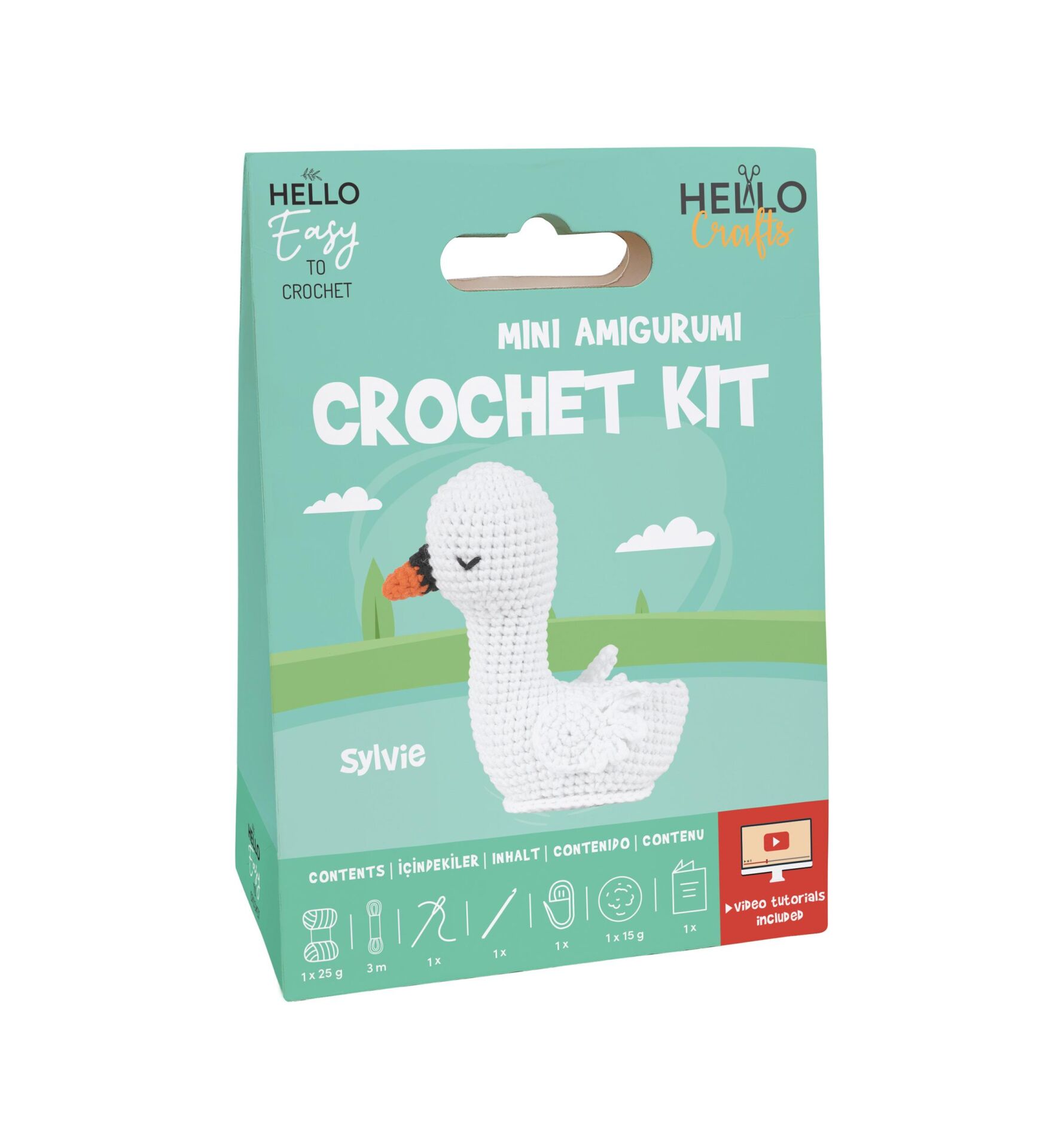 Hello Mini Amigurumi Crochet Kit Sylvie HCx102