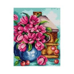 Orchidea Baskılı Goblen Çiçek 2407 24*30 cm