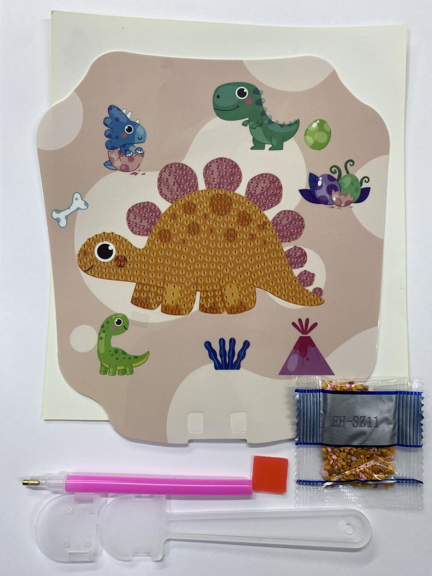 5D Yapışan Boncuk Mozaik Tablo 15*15 cm SZ11