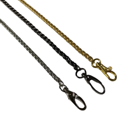 Burgulu Metal Çanta Zinciri 110 cm znx03 Gümüş
