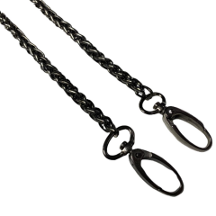 Burgulu Metal Çanta Zinciri 110 cm znx03 Gümüş