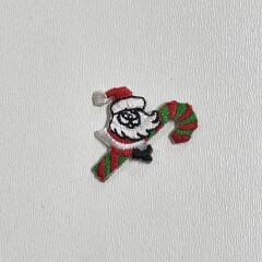 16 noel baba 3x3cm