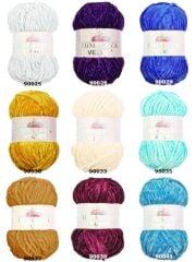 Himalaya Velvet Kadife El Örgü İpi 100 Gr