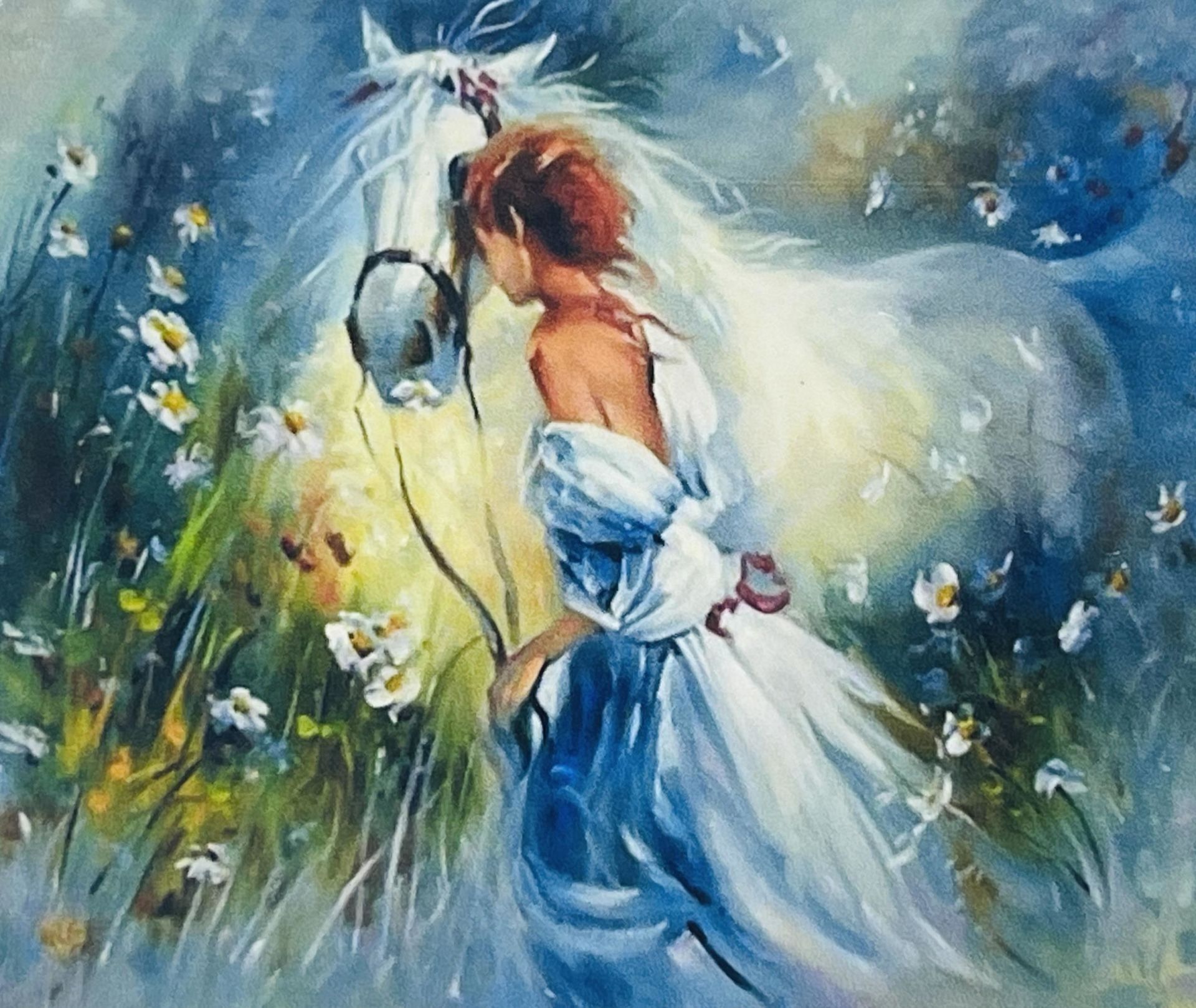 5D Yapışan Boncuk Goblen 40 x 50 cm Mozaik Tablo Pano 76631
