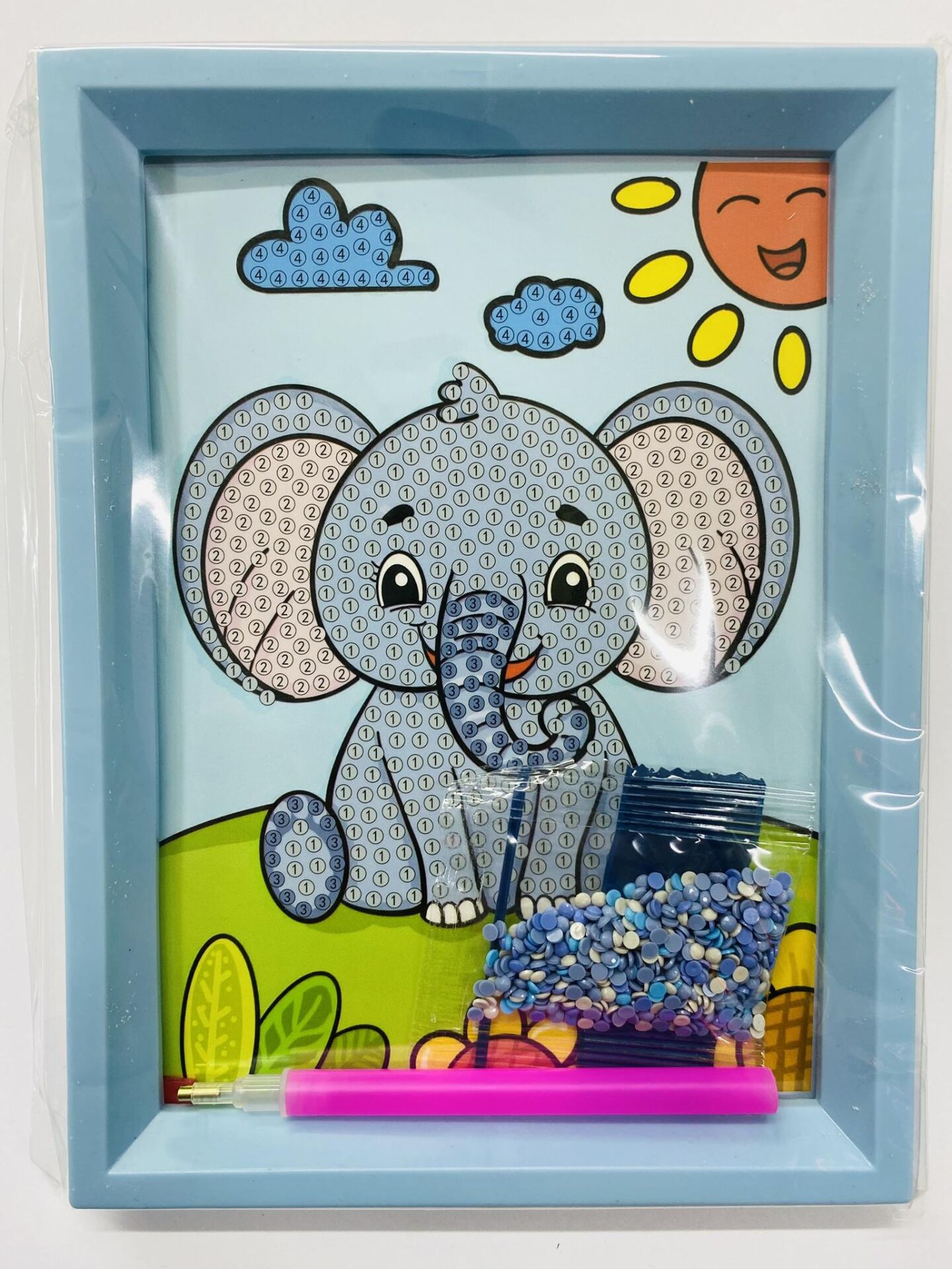 5D Yapışan Boncuk Mozaik Tablo 13*18 cm CY8501-81