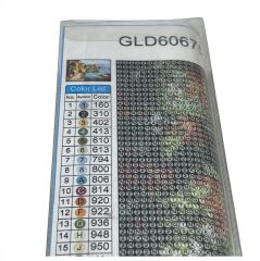 5D Yapışan Boncuk Goblen 40 x 50 cm Mozaik Tablo Pano 76771