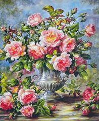 5D Yapışan Boncuk Goblen 40 x 50 cm Mozaik Tablo Pano 77040