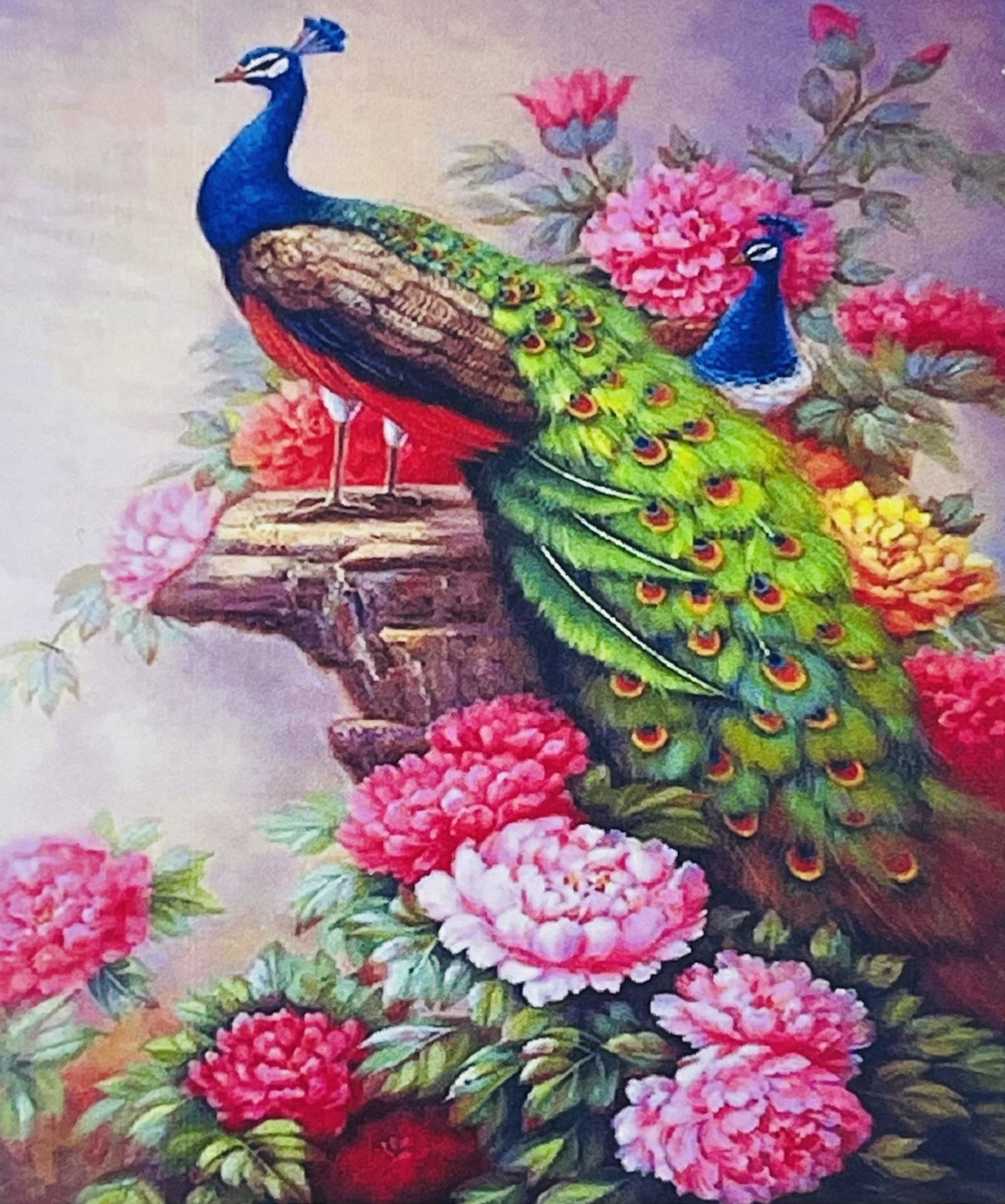 5D Yapışan Boncuk Goblen 40 x 50 cm Mozaik Tablo Pano 77099