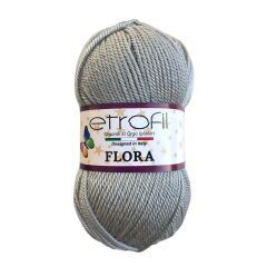 Etrofil Flora Patiklik Çoraplık El Örgü İpi 70982 Gri