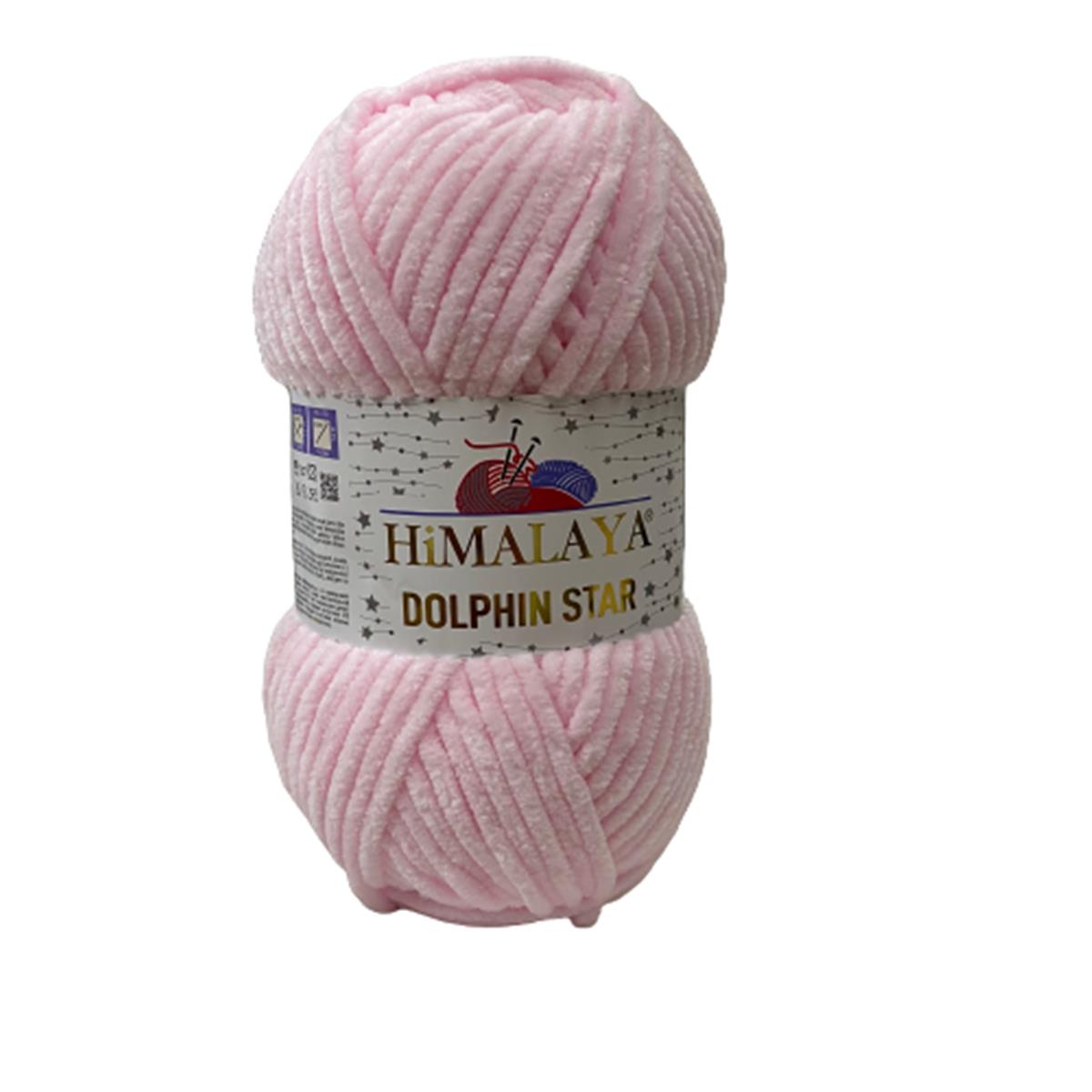 Himalaya Dolphin Star Simli Kadife El Örgü İpliği 100 Gr 92103 Simli Sarı