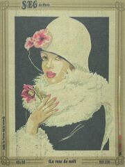 Seg Baskılı Goblen 929 338 La Rose De Noel 45x60cm Tablo Pano