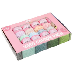 Tuva Hello Soft Chenille 12'li İplik Seti PASTEL