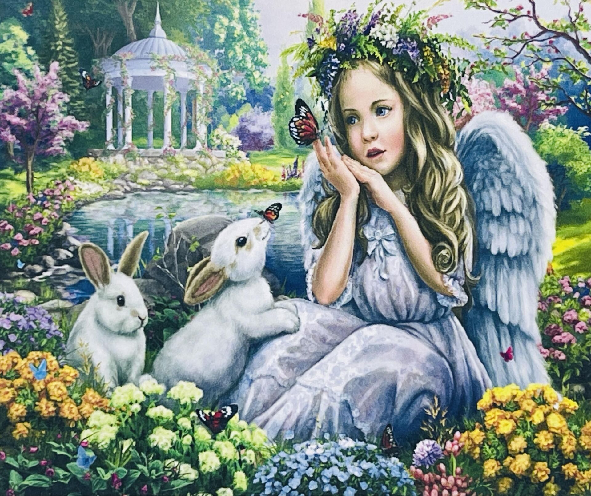 5D Yapışan Boncuk Goblen 40 x 50 cm Mozaik Tablo Pano 77138